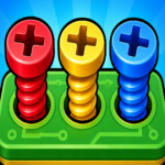 Circuit Sort: Screw Puzzle